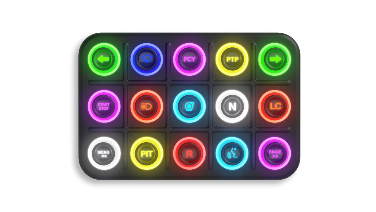 K15 Keypad OPEN - OPEN Keypad - AiM-Racing.dk