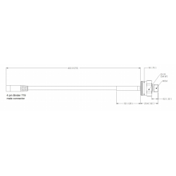 Tryk sensor 0-10 bar, M10x1 gevind