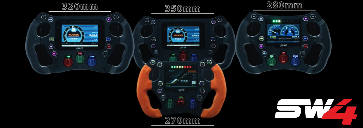 SW4 Rat med integreret Dash Logger i 4 størrelser