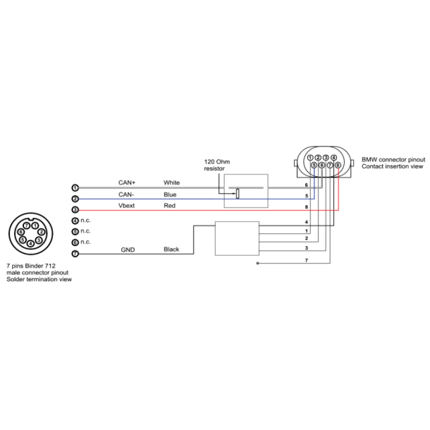 Solo &amp; Solo 2 DL BMW S1000RR, S1000RR HP4 kabel