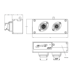 EVO5 datalogger, inkl GPS og 37 pin ledningsnet